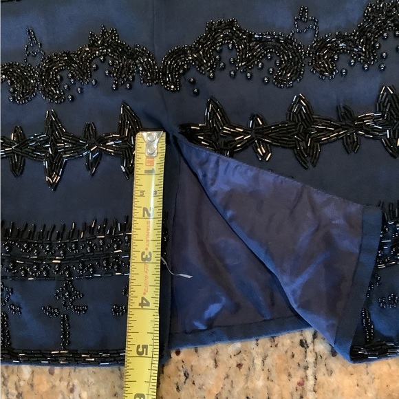 Vie by Victoria Royal Silk Beaded Dress - Picture 8 of 15